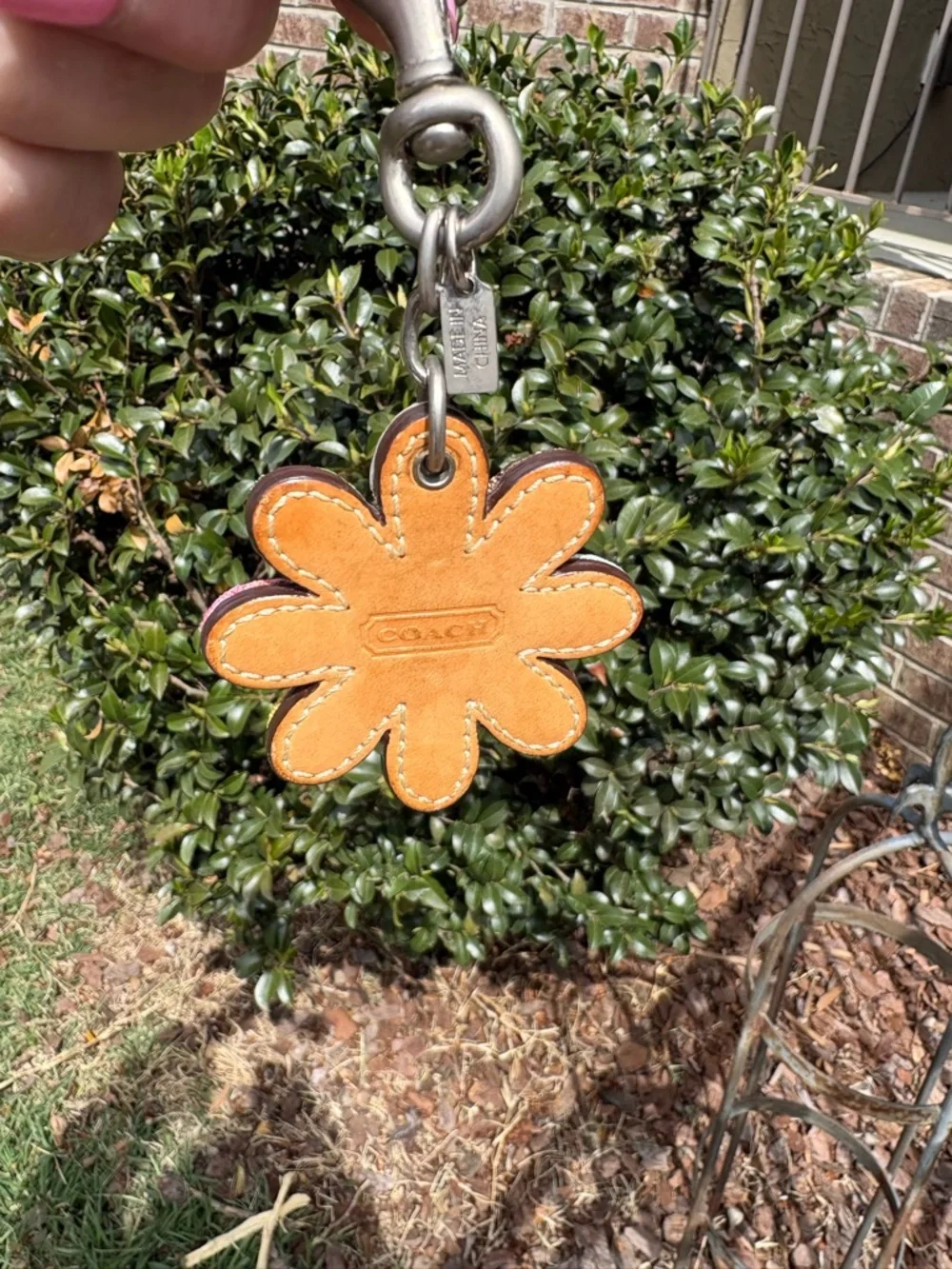 Coach Y2k Signature Patchwork Flower Charm - Picture 6 of 6